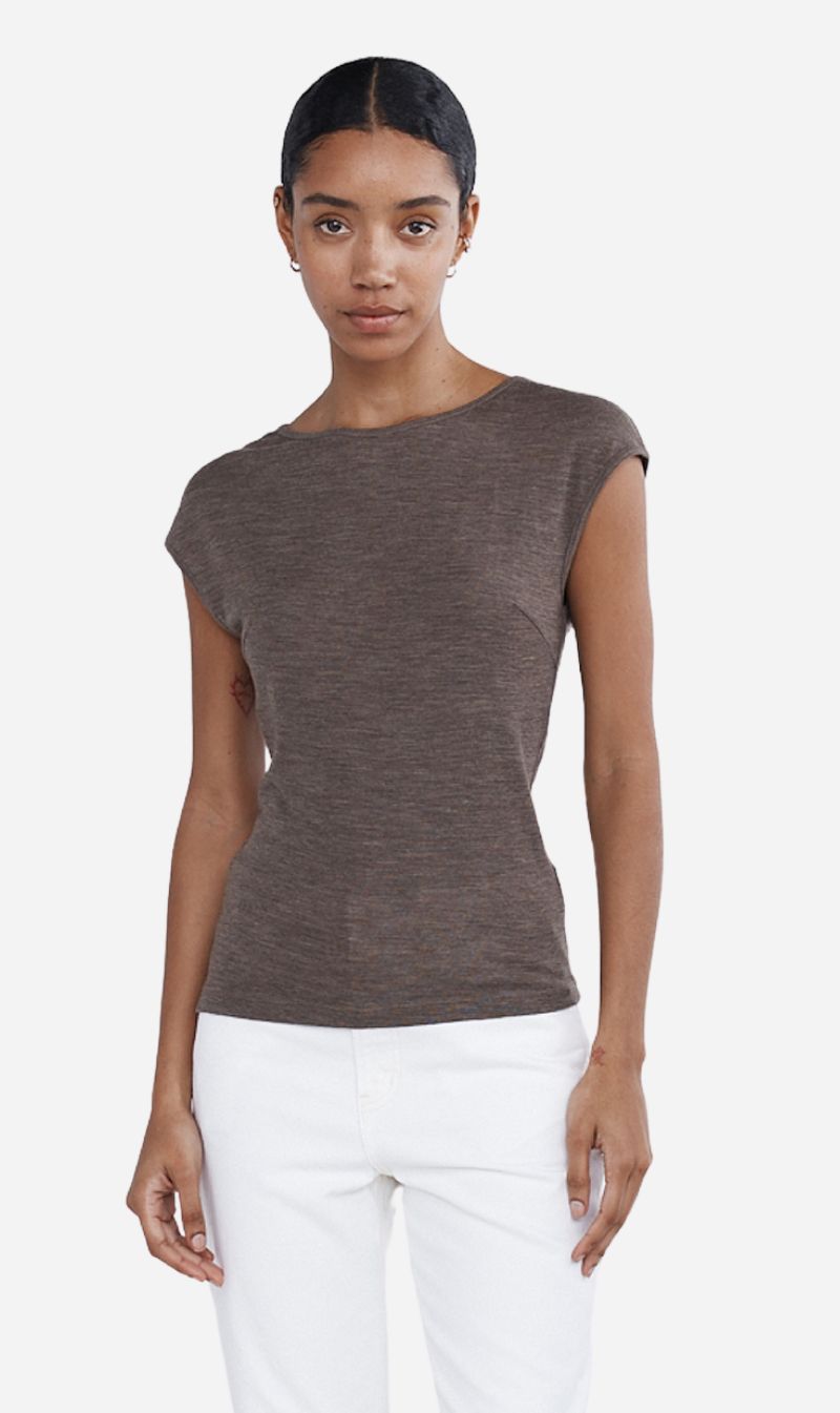 Marle | Suki Top - Brindle sold by Sister & Co