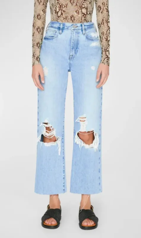 Frame Denim | Le Jane Crop - Raw After sold by Sisters & Co