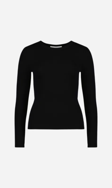 Caitlin Crisp | CC Essential Long Sleeve - Black sold by Sister & Co