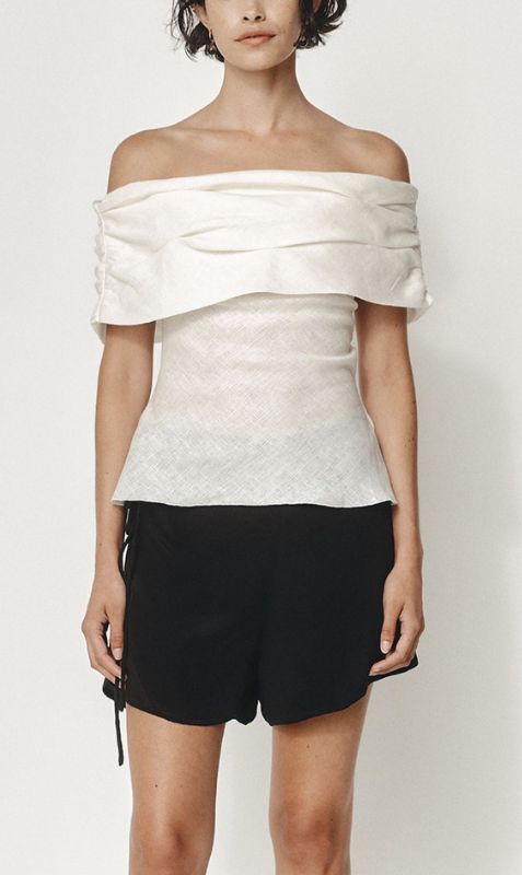 Marle | Romma Top - Ivory sold by Sister & Co