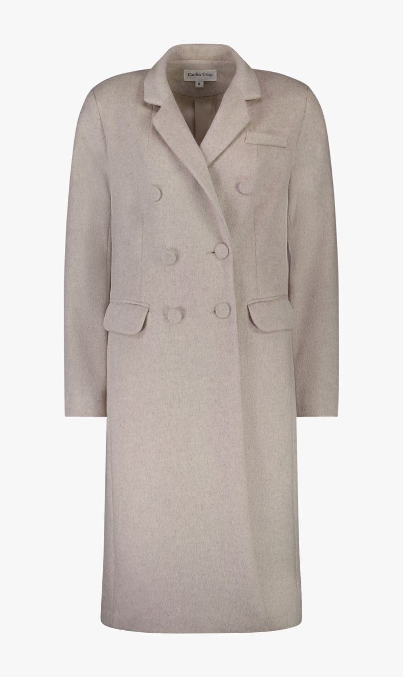 Caitlin Crisp | Darcy Coat - Mist sold by Sister & Co
