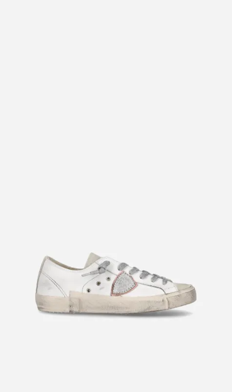 Philippe Model | PRSX Low Womens - Legere Blanc Sable sold by Sisters & Co