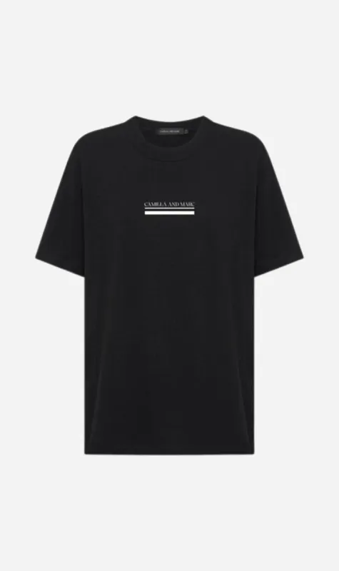 Camilla And Marc | Canton Tee - Black sold by Sister & Co