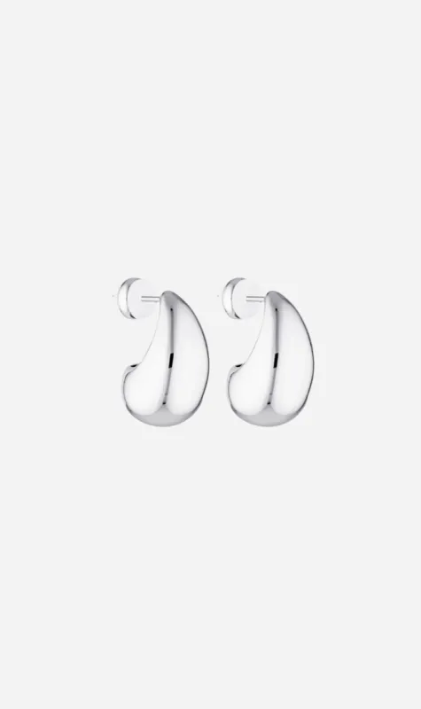 Porter Jewellery | Baby Blob Earrings - Silver made by Sisters & Co