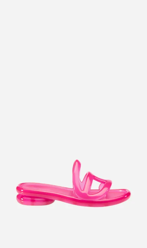 Melissa x Telfar | Jelly Slide - Clear Pink sold by Sister & Co