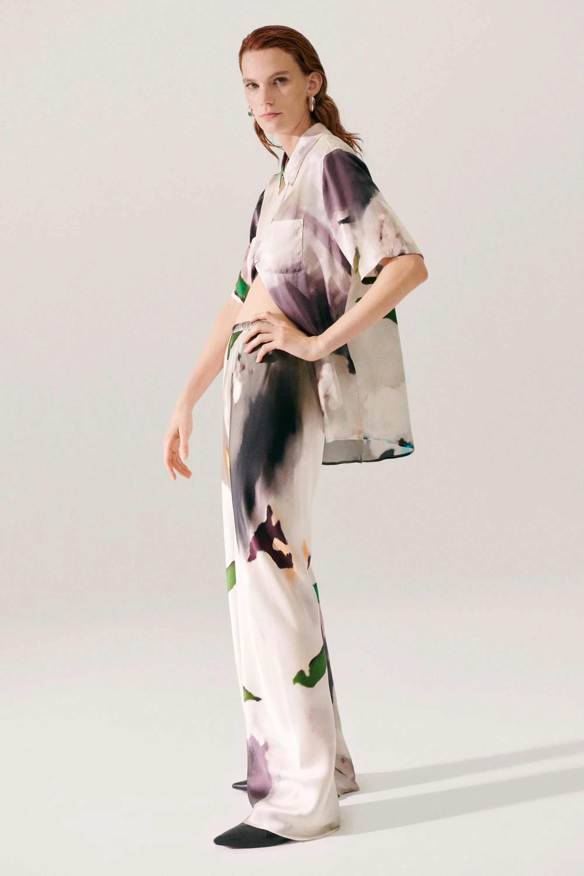 Silk Laundry | Bias Cut Pants - Phosphate sold by Sister & Co product image thumbnail 3