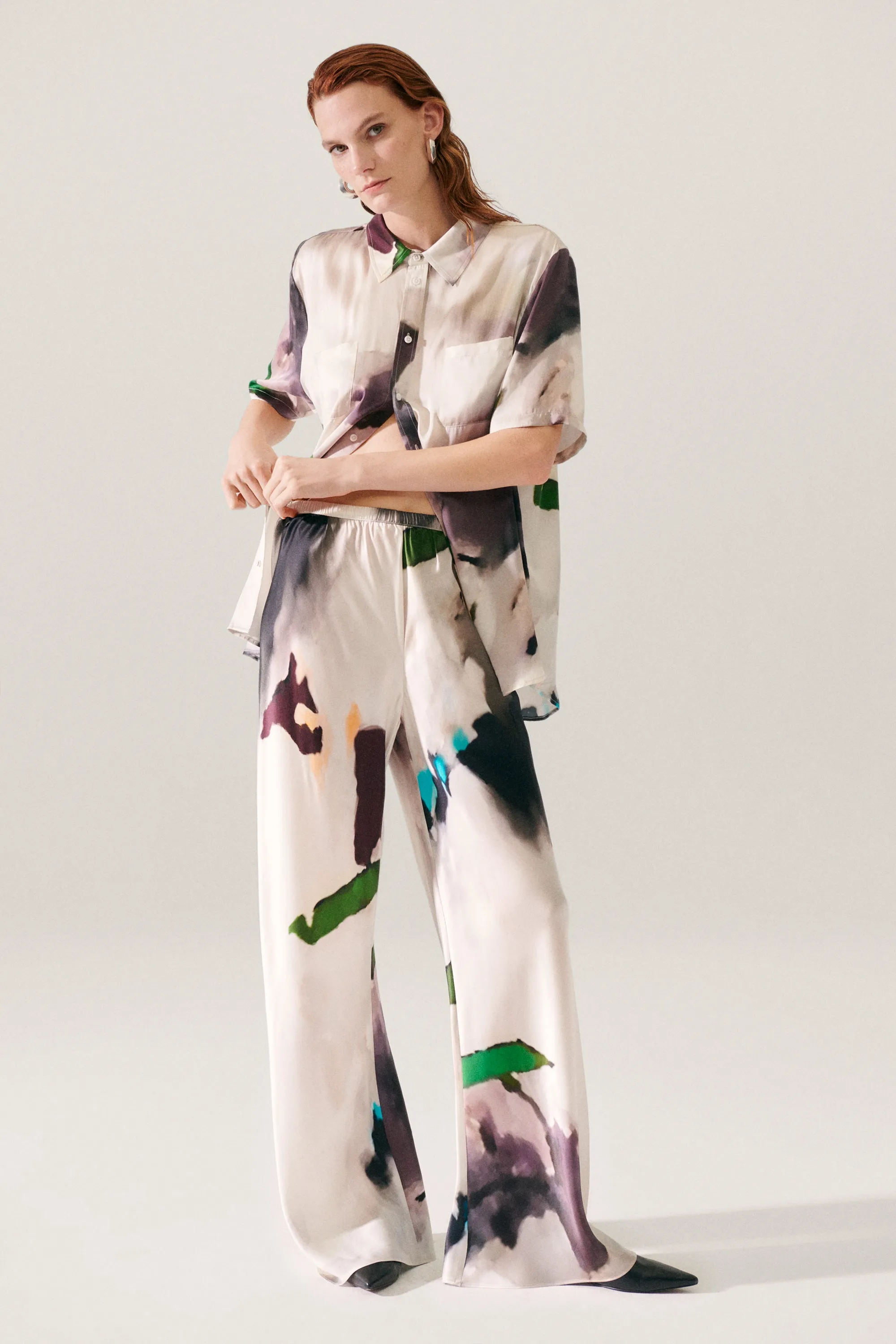 Silk Laundry | Bias Cut Pants - Phosphate sold by Sister & Co product image thumbnail 2