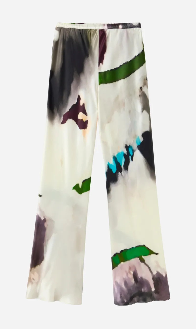 Silk Laundry | Bias Cut Pants - Phosphate sold by Sister & Co