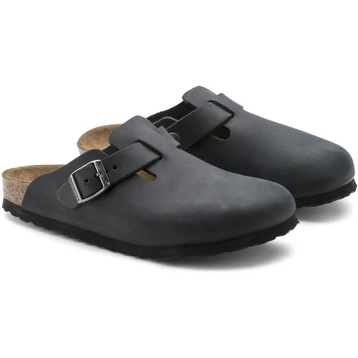 Birkenstock | Boston Oiled Leather - Black sold by Sister & Co product image thumbnail 2