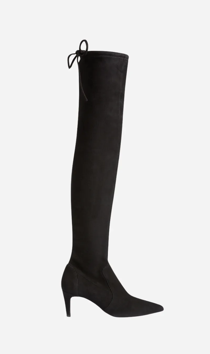 Vanessa Bruno | Cuissarde 60mm Boot - Black sold by Sisters & Co
