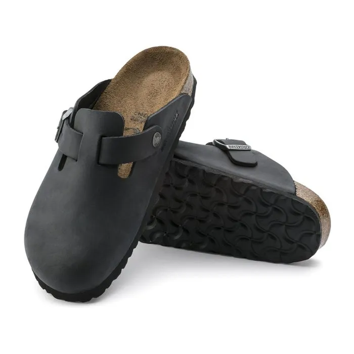 Birkenstock | Boston Oiled Leather - Black sold by Sister & Co product image thumbnail 3
