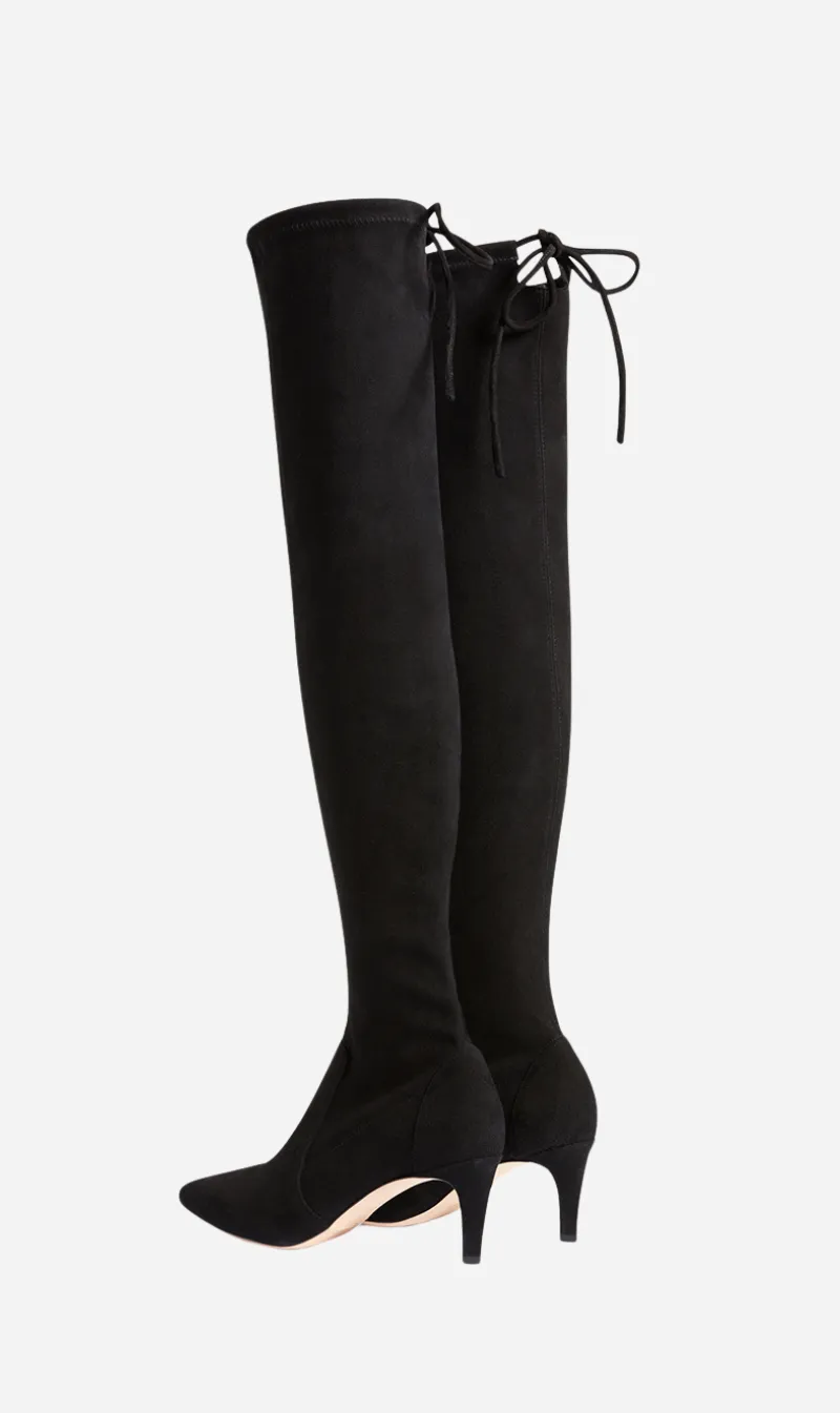 Vanessa Bruno | Cuissarde 60mm Boot - Black sold by Sisters & Co product image thumbnail 2