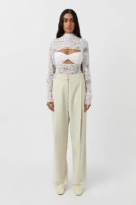 Camilla And Marc | Armand Pant - Oat Marle sold by Sister & Co