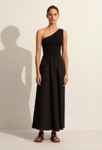 Matteau | Relaxed Everyday Skirt - Black sold by Sister & Co