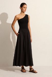 Matteau | Relaxed Everyday Skirt - Black sold by Sister & Co