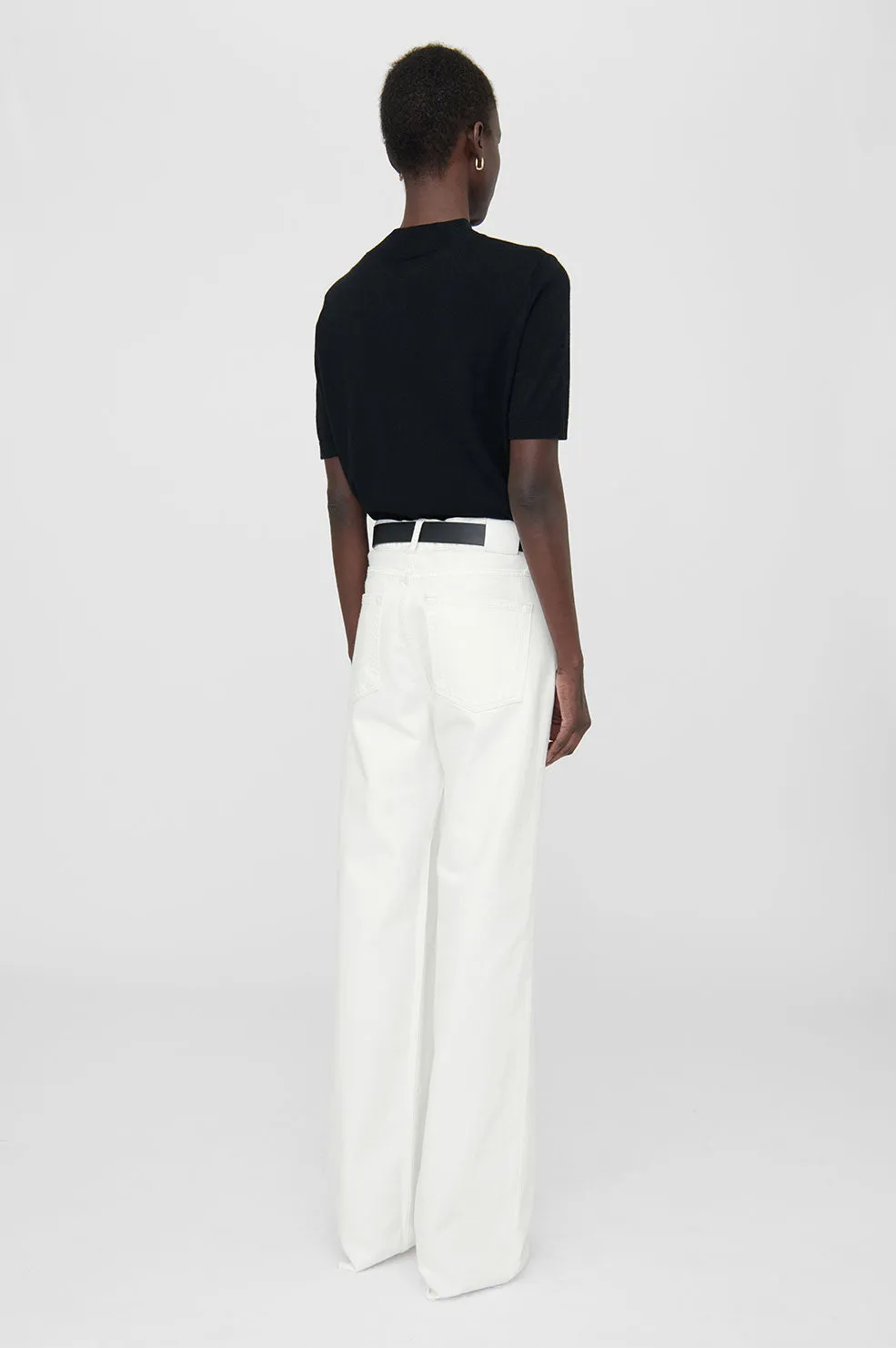 Anine Bing | Hugh Jean - Ivory sold by Sister & Co product image thumbnail 3