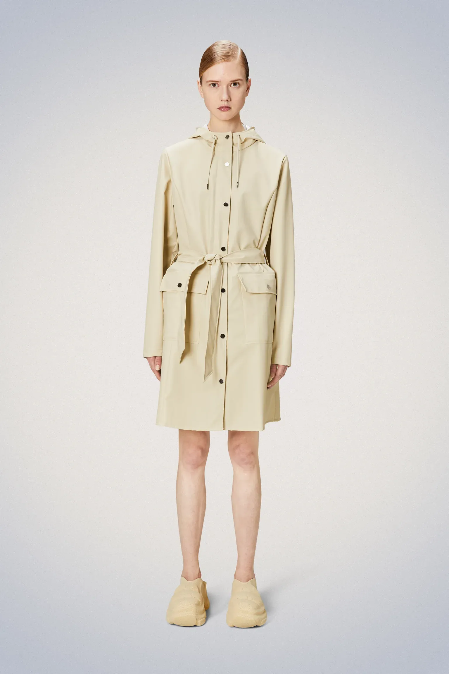 Rains | Curve Jacket - Dune sold by Sisters & Co product image thumbnail 2