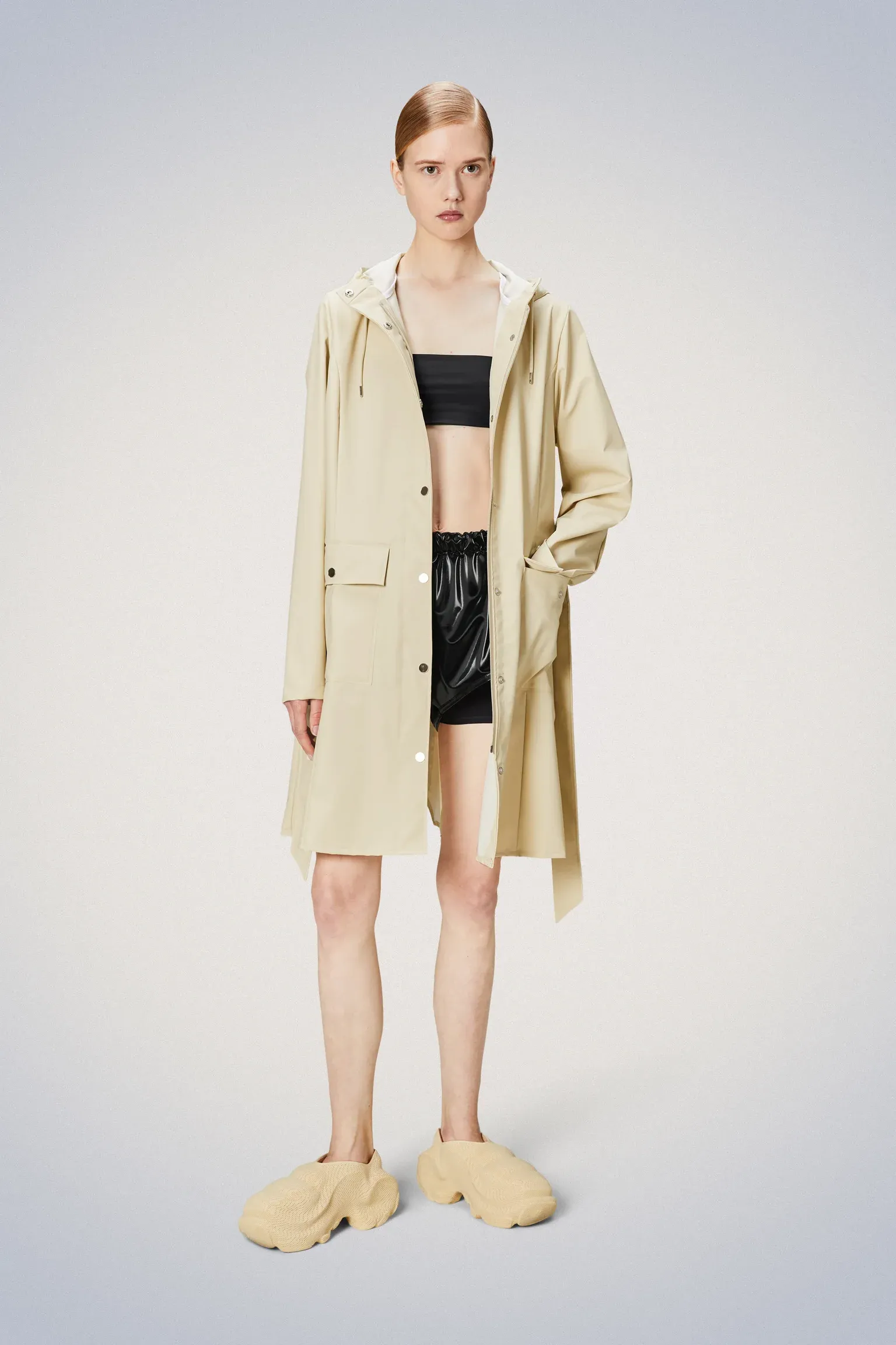 Rains | Curve Jacket - Dune sold by Sisters & Co product image thumbnail 4