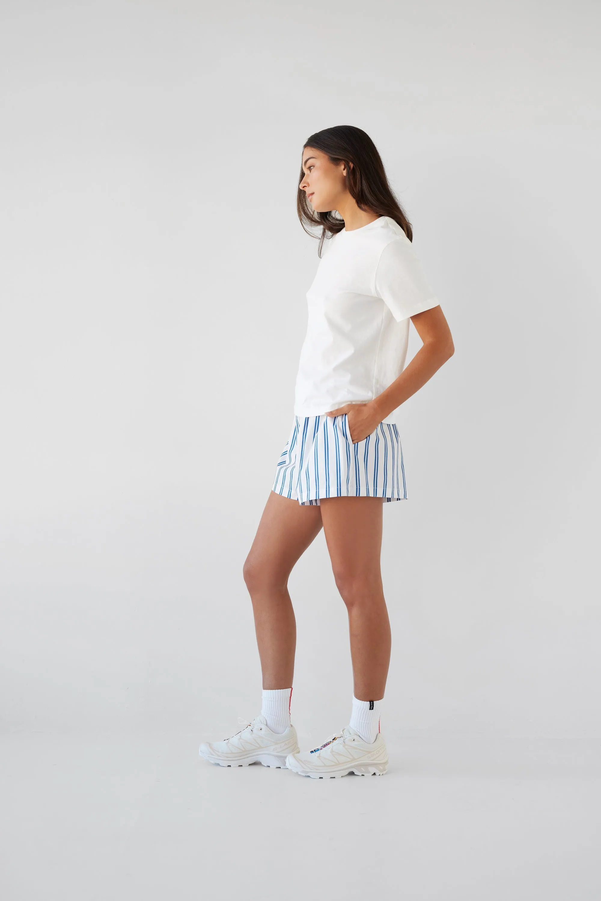 Dear Dylan | Cotton Boxer Short - Dylan Stripe sold by Sister & Co product image thumbnail 5