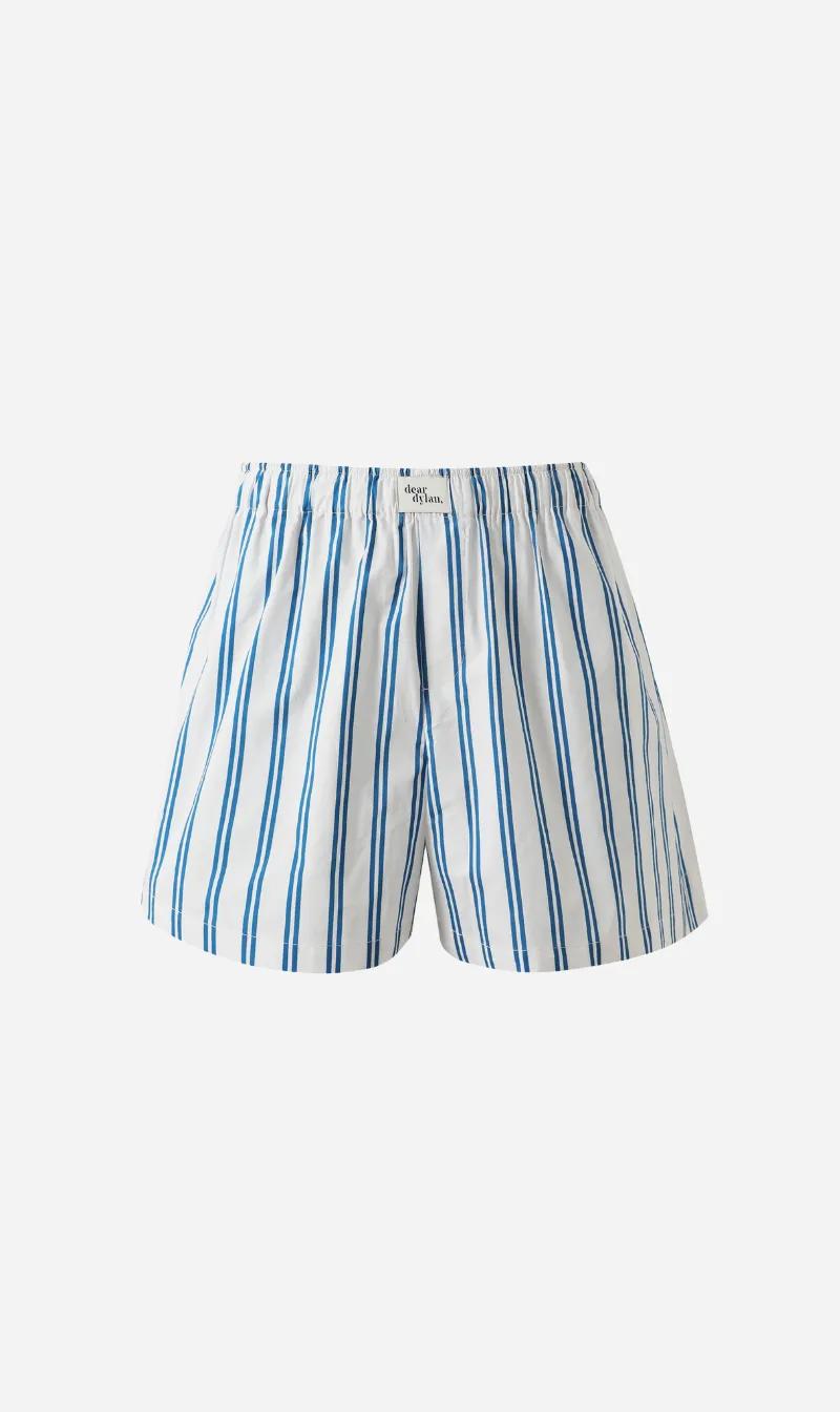 Dear Dylan | Cotton Boxer Short - Dylan Stripe sold by Sister & Co