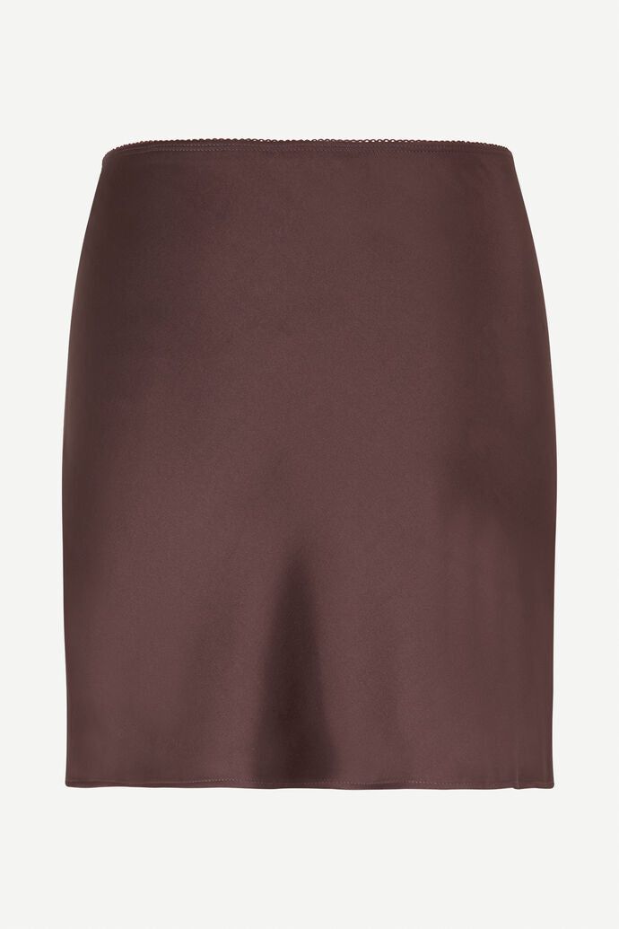 Samsoe Samsoe | Saagneta Short Skirt - Brown Stone sold by Sister & Co product image thumbnail 5