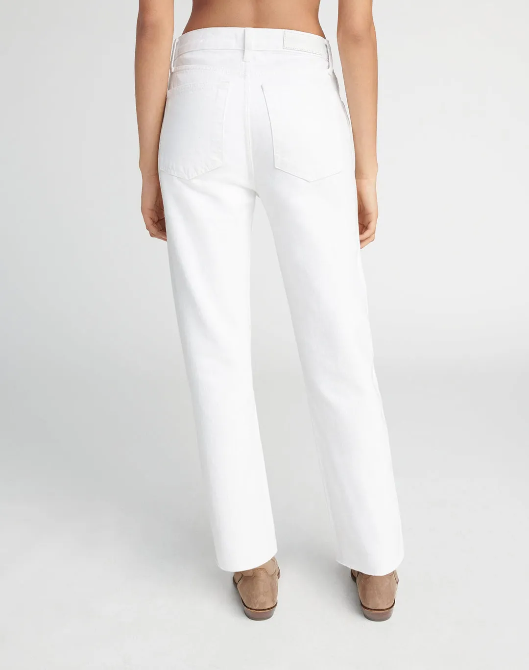 RE/DONE | Comfort Stretch High Rise Loose - White sold by Sister & Co product image thumbnail 4