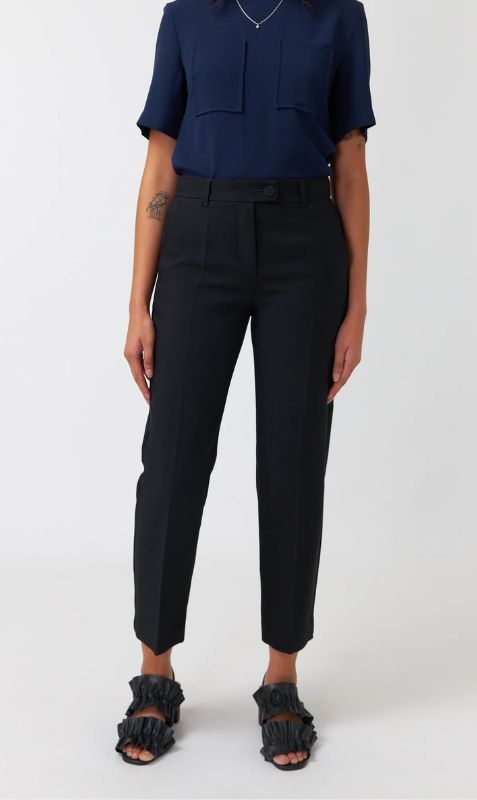 Kate Sylvester | Quentin Trouser - Black sold by Sister & Co