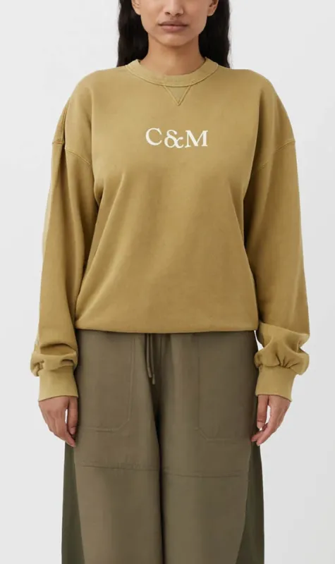 Camilla & Marc | Sasha Sweater - Golden Olive sold by Sister & Co