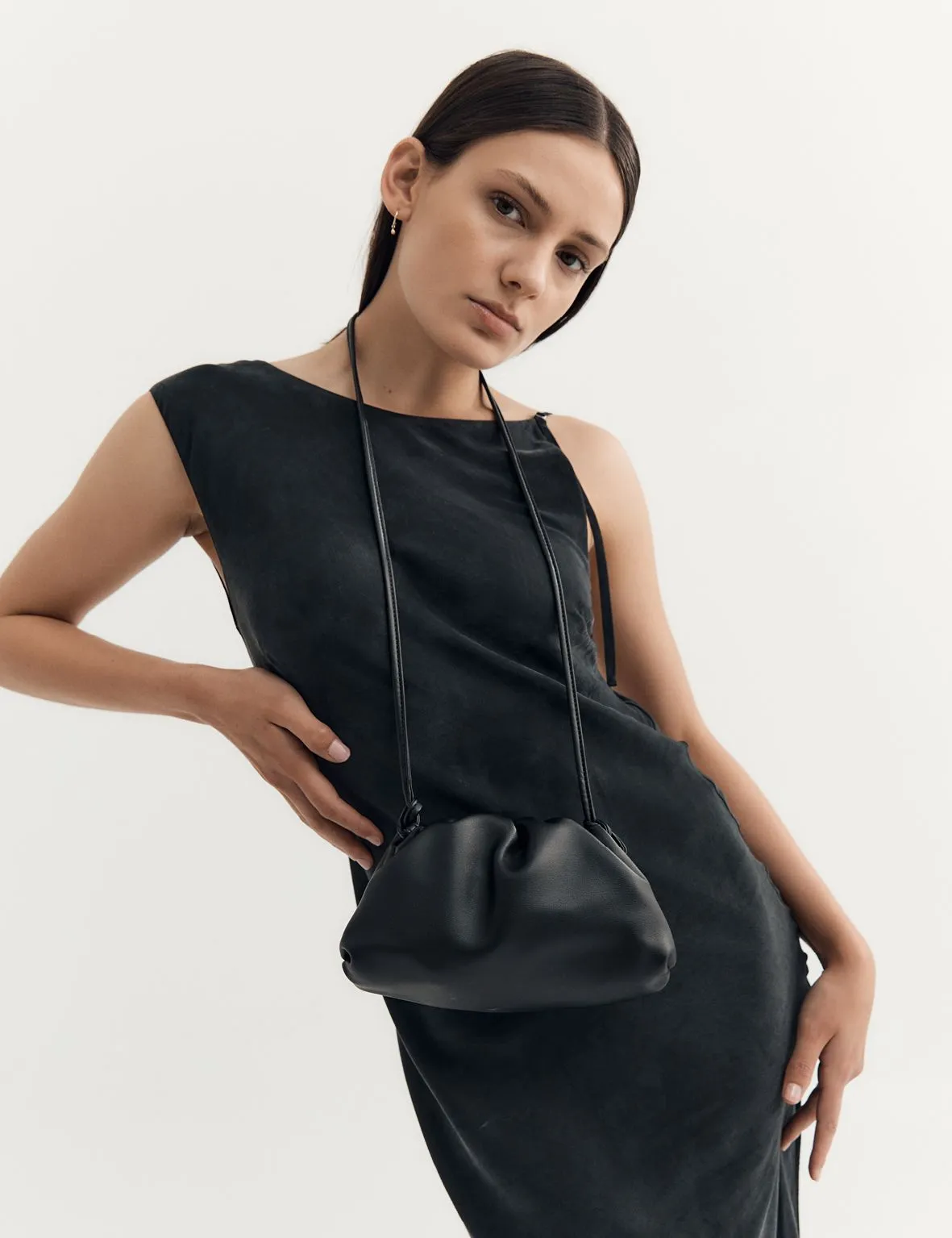 La Tribe | Dumpling Bag - Black sold by Sisters & Co product image thumbnail 2