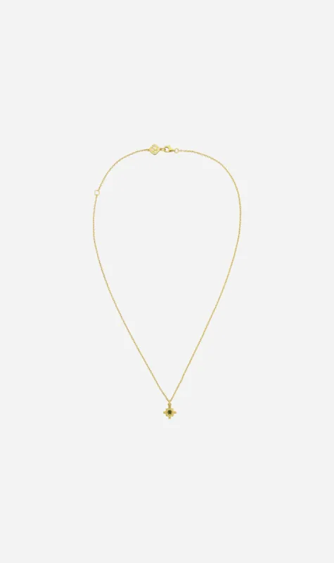 Zoe & Morgan | Inka Necklace - Gold/Chrome Diopside sold by Sister & Co