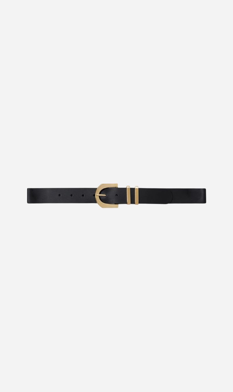 Anine Bing | Soraya Belt - Black sold by Sister & Co