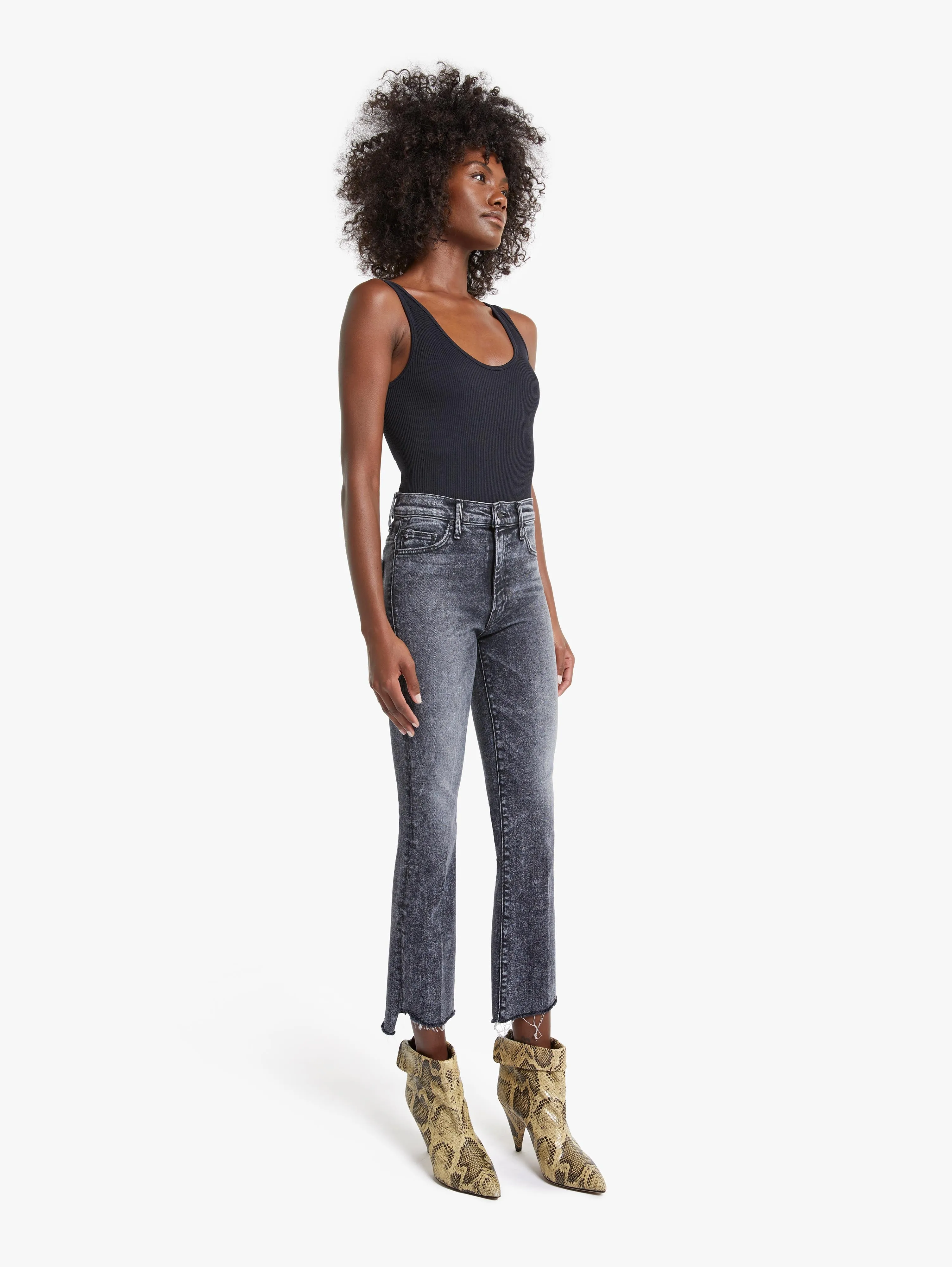 Mother Denim | The Insider Crop - Train Stops sold by Sister & Co product image thumbnail 2