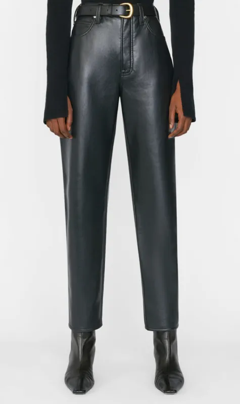 Frame Denim | Le High N Tight Straight - Noir sold by Sister & Co