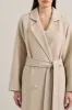 A.EMERY | The Evans Coat - Almond Melange sold by Sister & Co