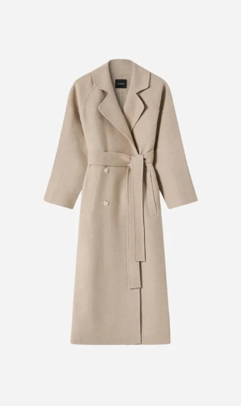 A.EMERY | The Evans Coat - Almond Melange sold by Sister & Co