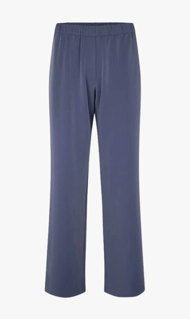 Samsoe Samsoe | Hoys Straight Pants - Nightshadow Blue sold by Sister & Co