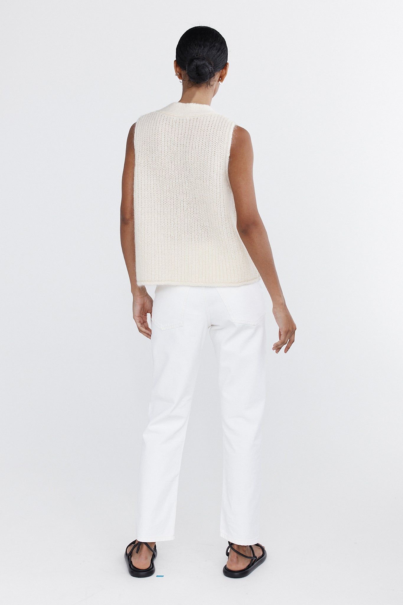 Marle | Jai Vest - Ivory sold by Sister & Co product image thumbnail 4