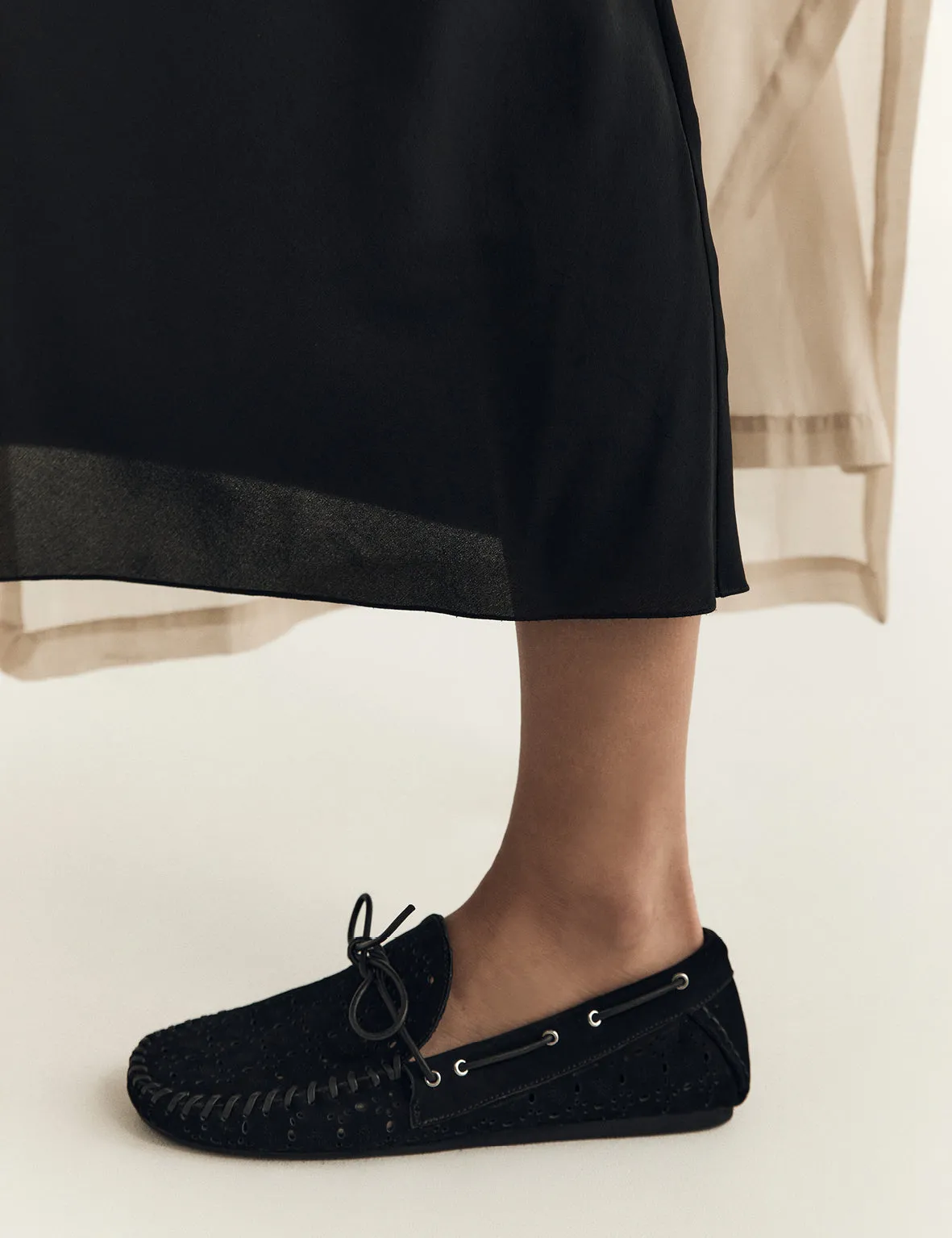 La Tribe | Moccasin - Black Print sold by Sister & Co product image thumbnail 2