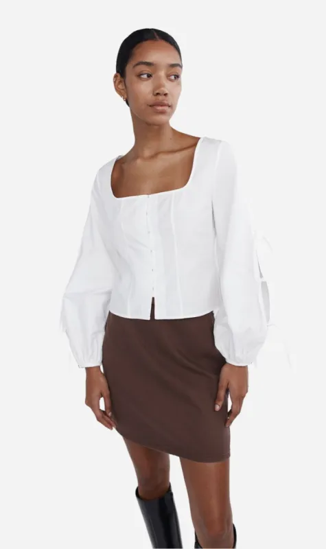 Marle | Claudette Top - Ivory sold by Sister & Co