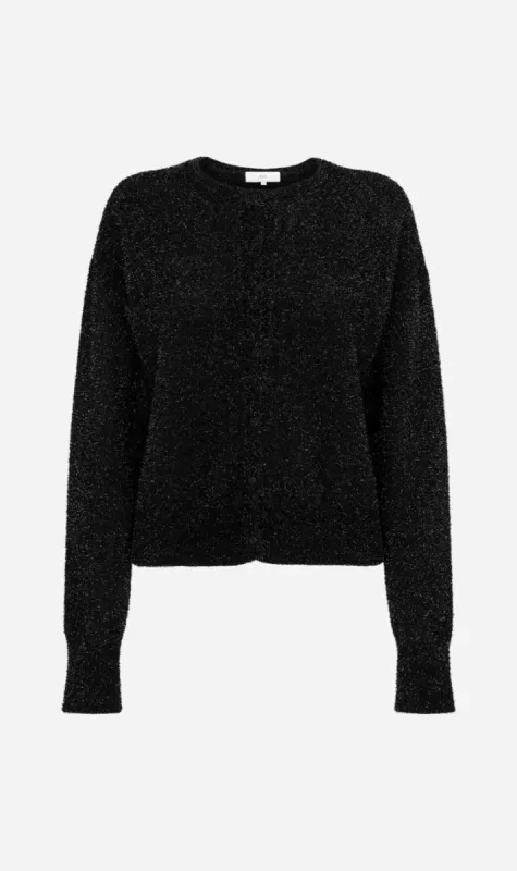 Harris Tapper | Hoppen Cardigan - Black Sparkle sold by Sister & Co