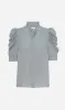 Frame | Gillian Top - Sage sold by Sister & Co