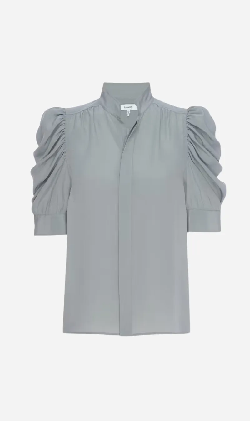 Frame | Gillian Top - Sage sold by Sister & Co