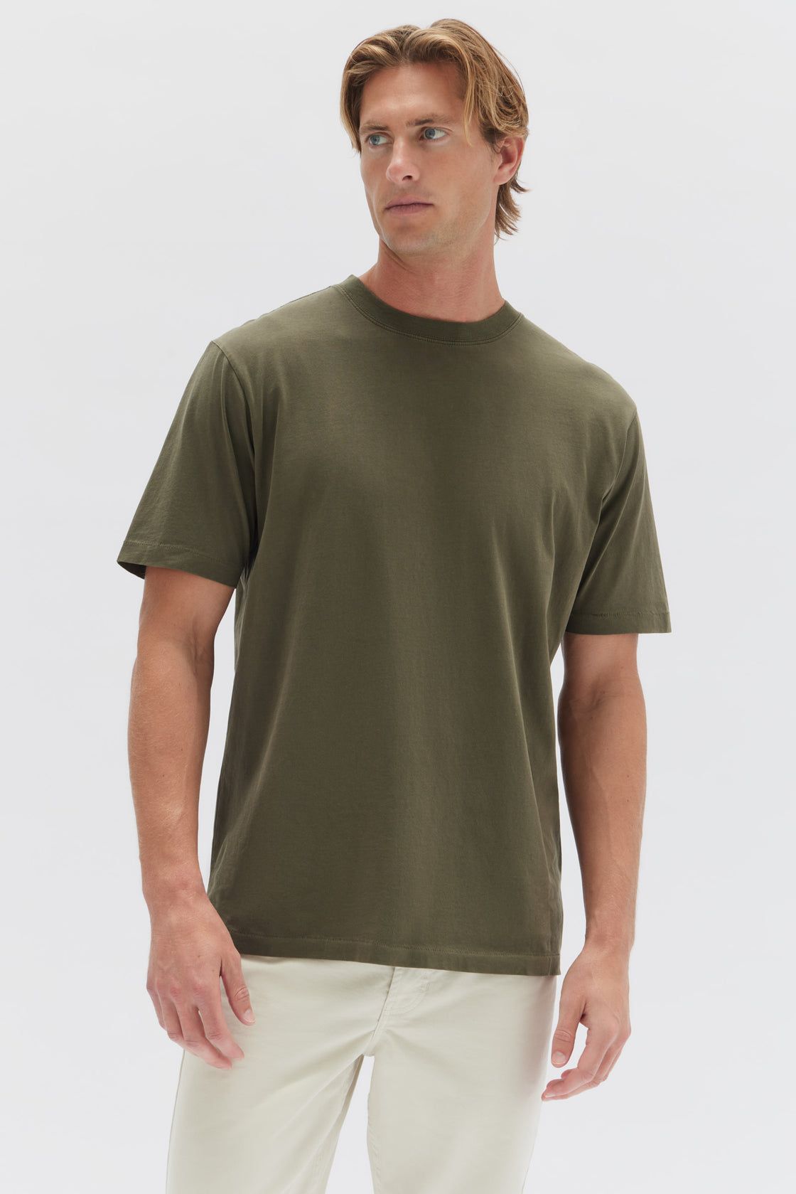 Assembly Label | Kylo Organic Tee - Dark Olive sold by Sister & Co product image thumbnail 2