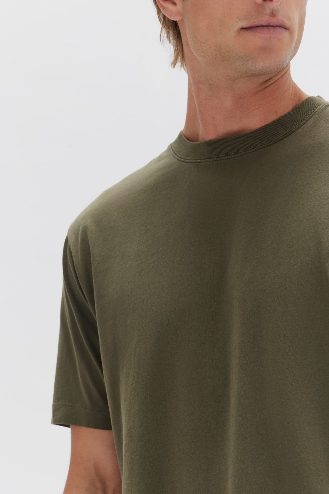 Assembly Label | Kylo Organic Tee - Dark Olive sold by Sister & Co product image thumbnail 4