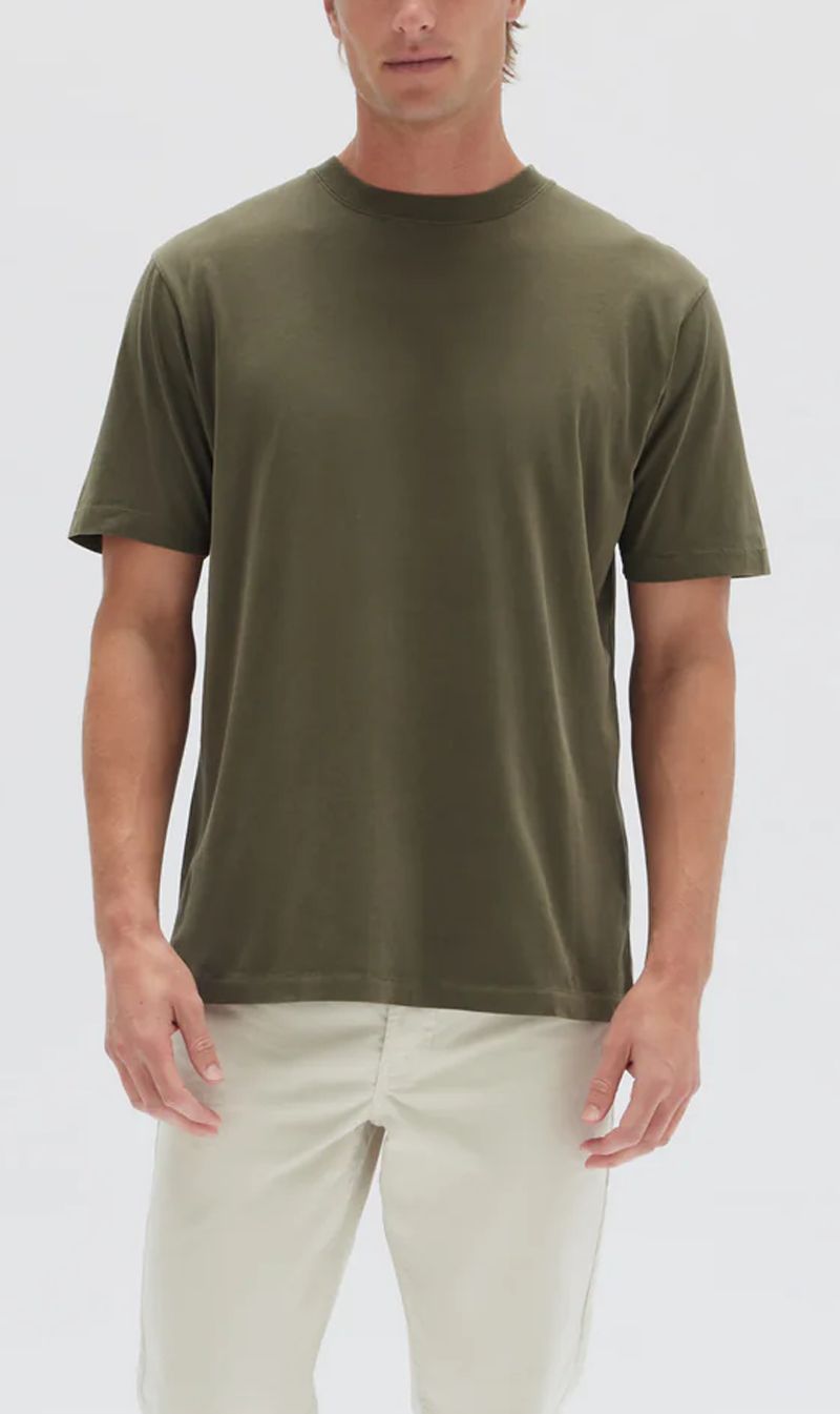 Assembly Label | Kylo Organic Tee - Dark Olive sold by Sister & Co