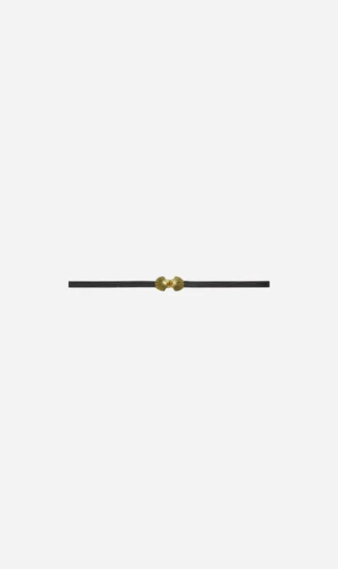 Frame Denim | Coquilla Belt - Black sold by Sister & Co