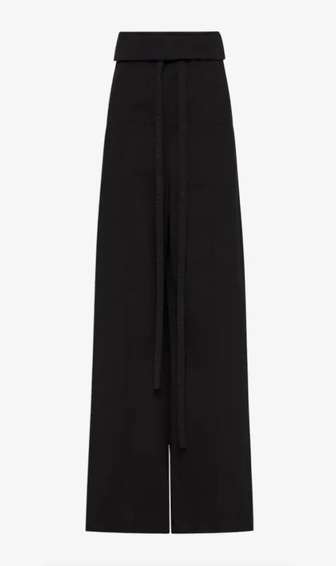 Matteau | Fisherman Drawcord Pant - Black sold by Sister & Co