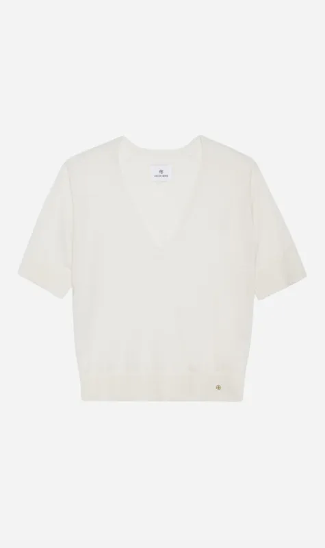 Anine Bing | Aria Sweater - Ivory sold by Sister & Co