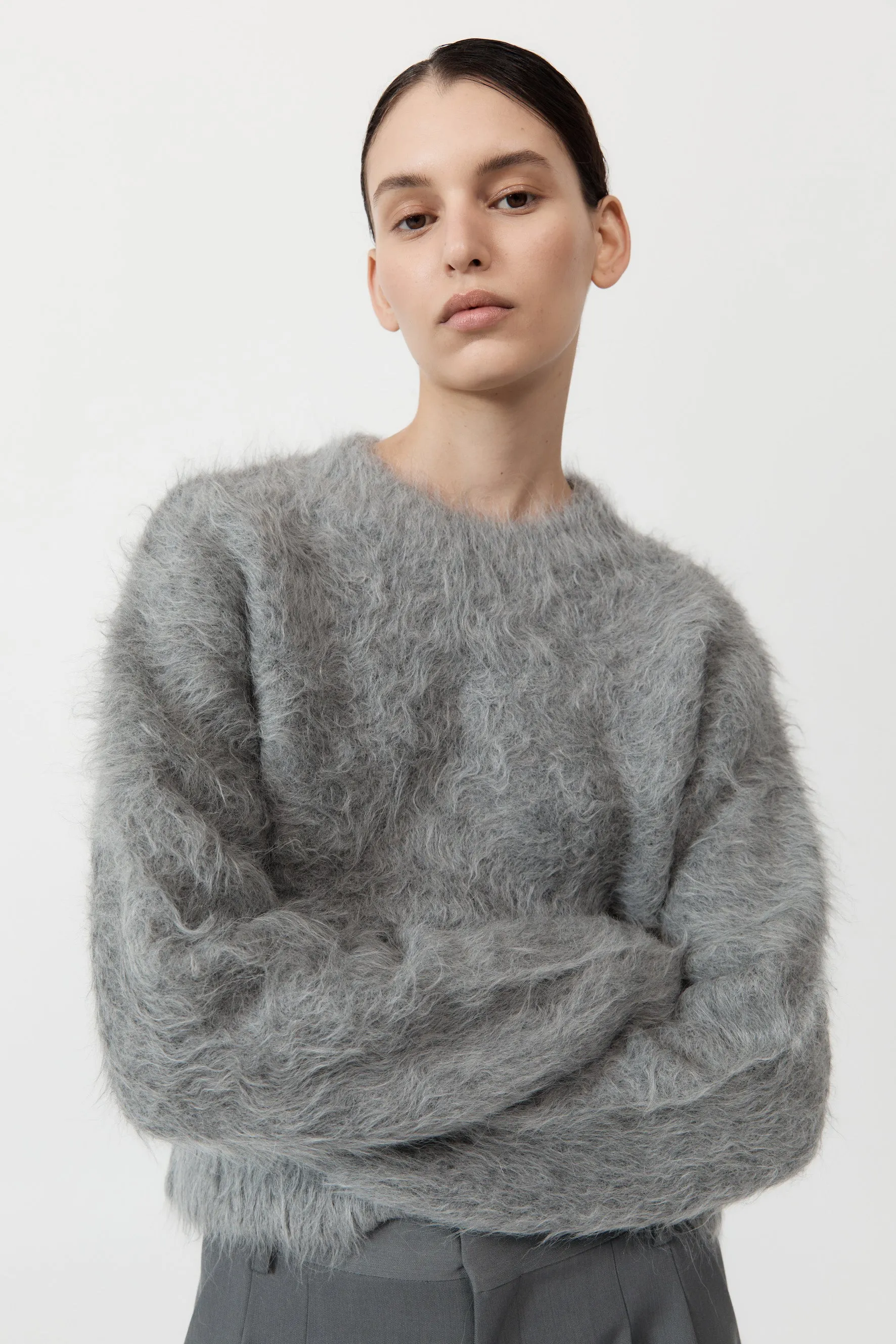 St Agni | Alpaca Sweater - Soft Grey sold by Sister & Co product image thumbnail 2