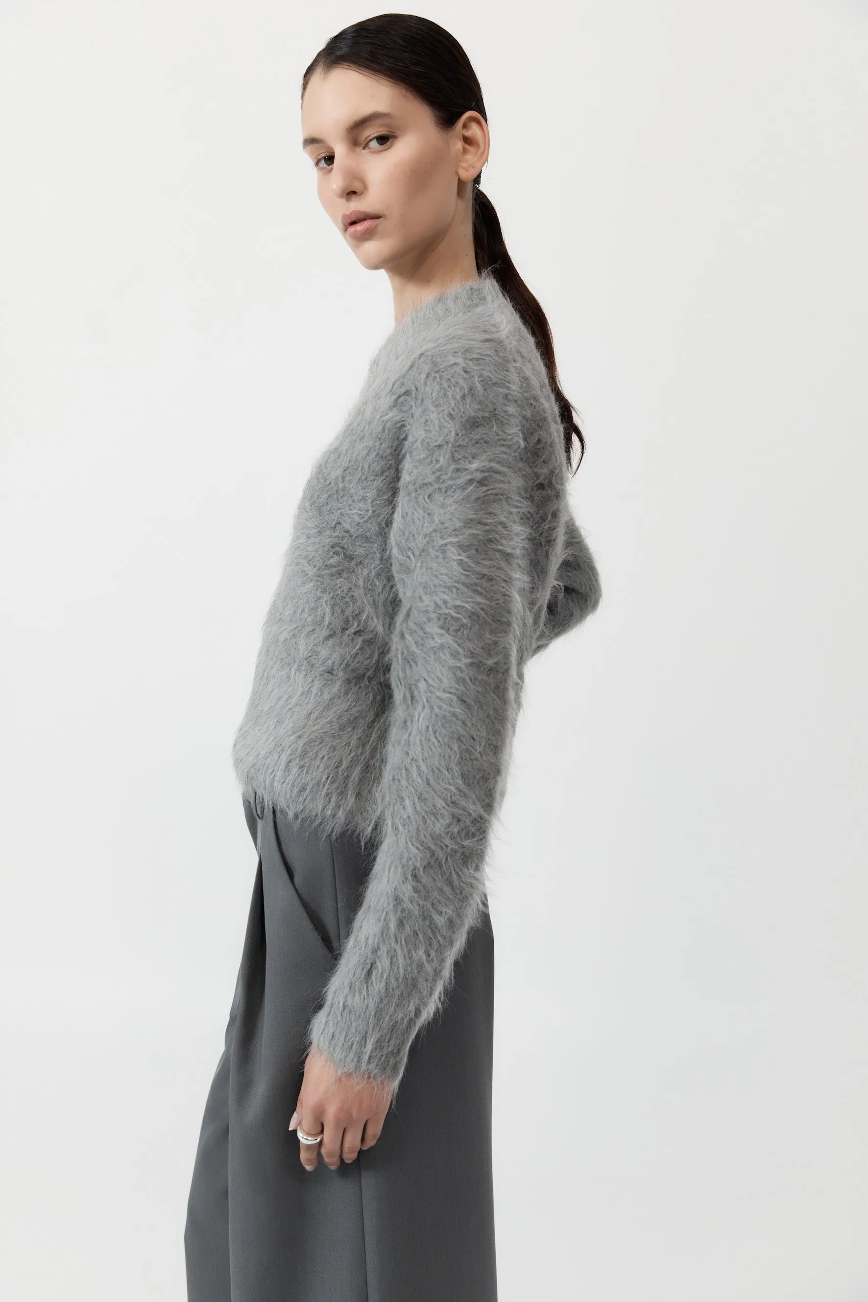 St Agni | Alpaca Sweater - Soft Grey sold by Sister & Co product image thumbnail 3